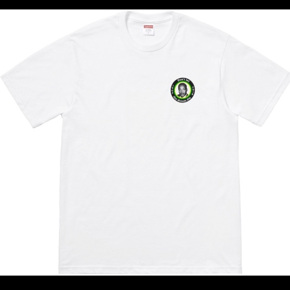 Supreme 2018 MLK tee white